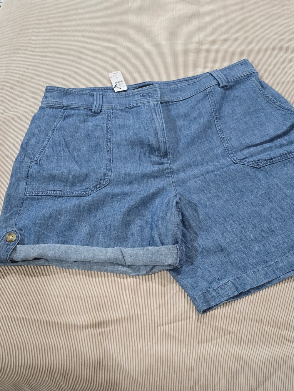 NWT-Talbots Chambray Blue Women's Shorts